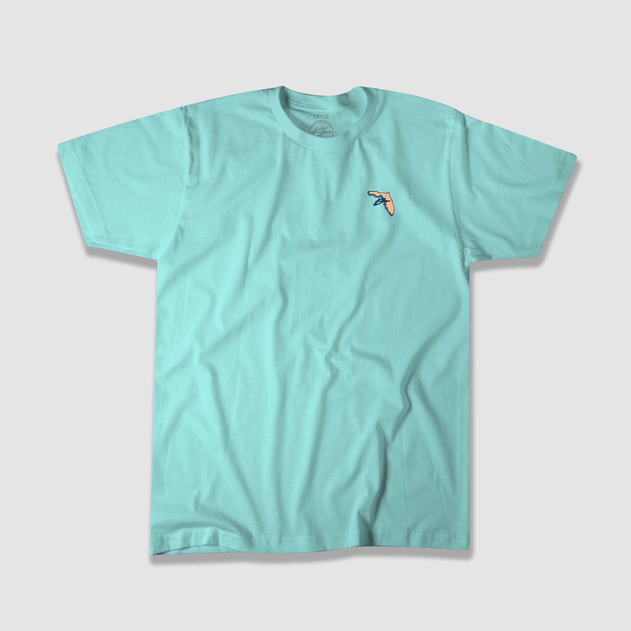 Have it All State Fishing T-Shirt - Mint – KScott Art