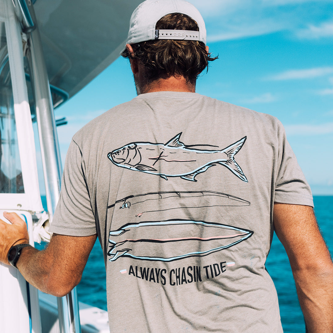 ANWR ARCTIC COASTAL PLAIN Tシャツ Chasin Tide Fishing T-Shirt – KScott Art