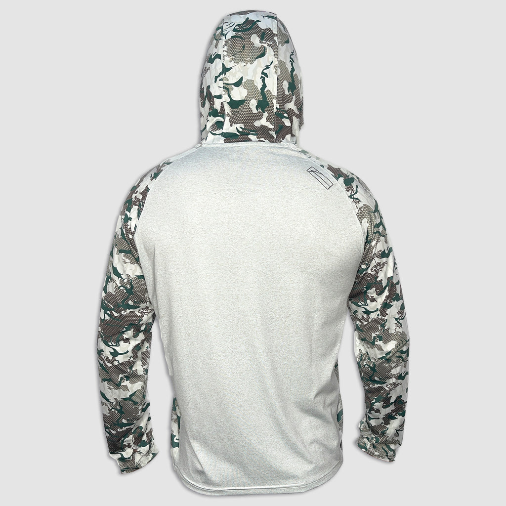 Rippin Tide Camo Hoodie - Forest