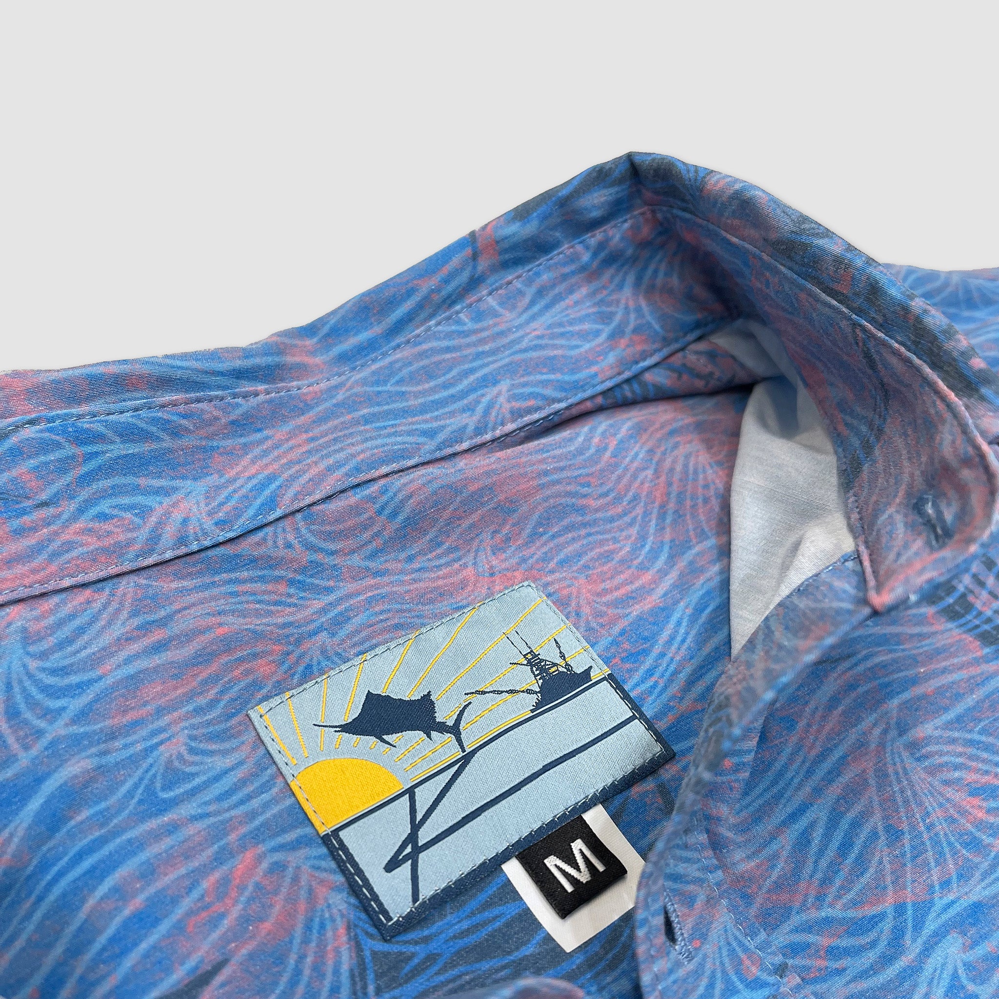 Wave Slam Islander Button Down Shirt – KScott Art