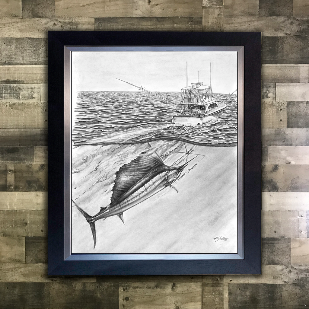 Sailfish Framed Artwork