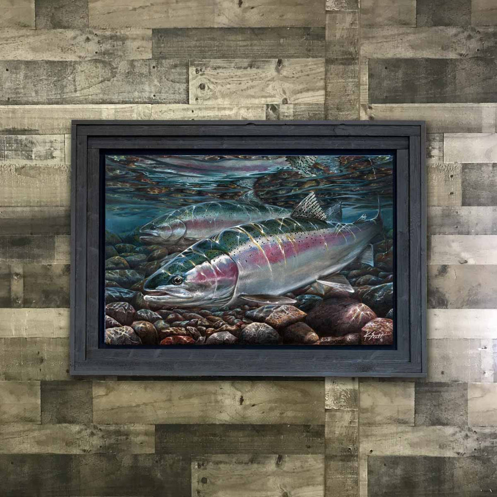 Steelhead Freshwater Framed Painting