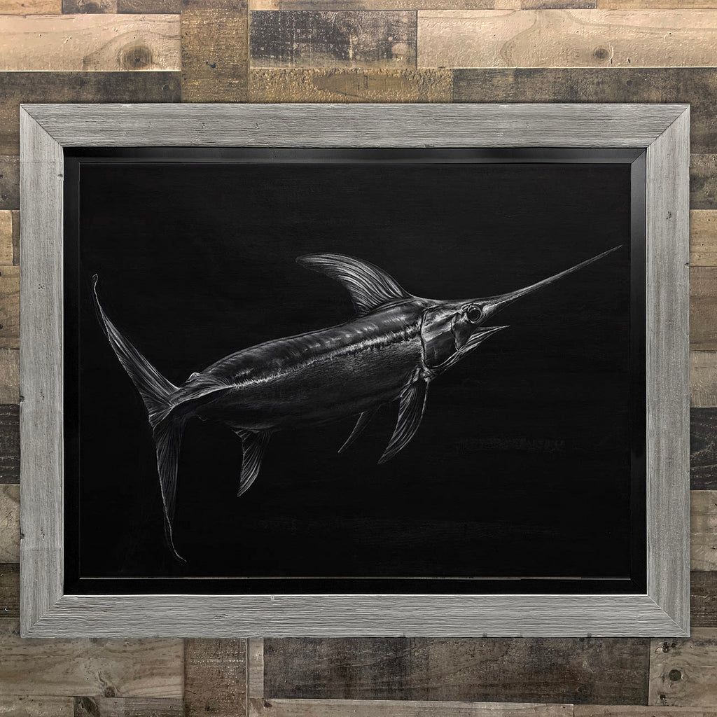 Swordfish Canvas Wall Art