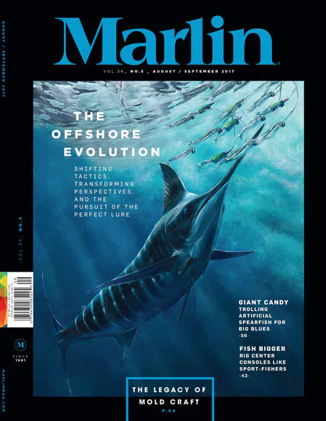"Where's the Pitch" Cover story of Marlin Magazine!