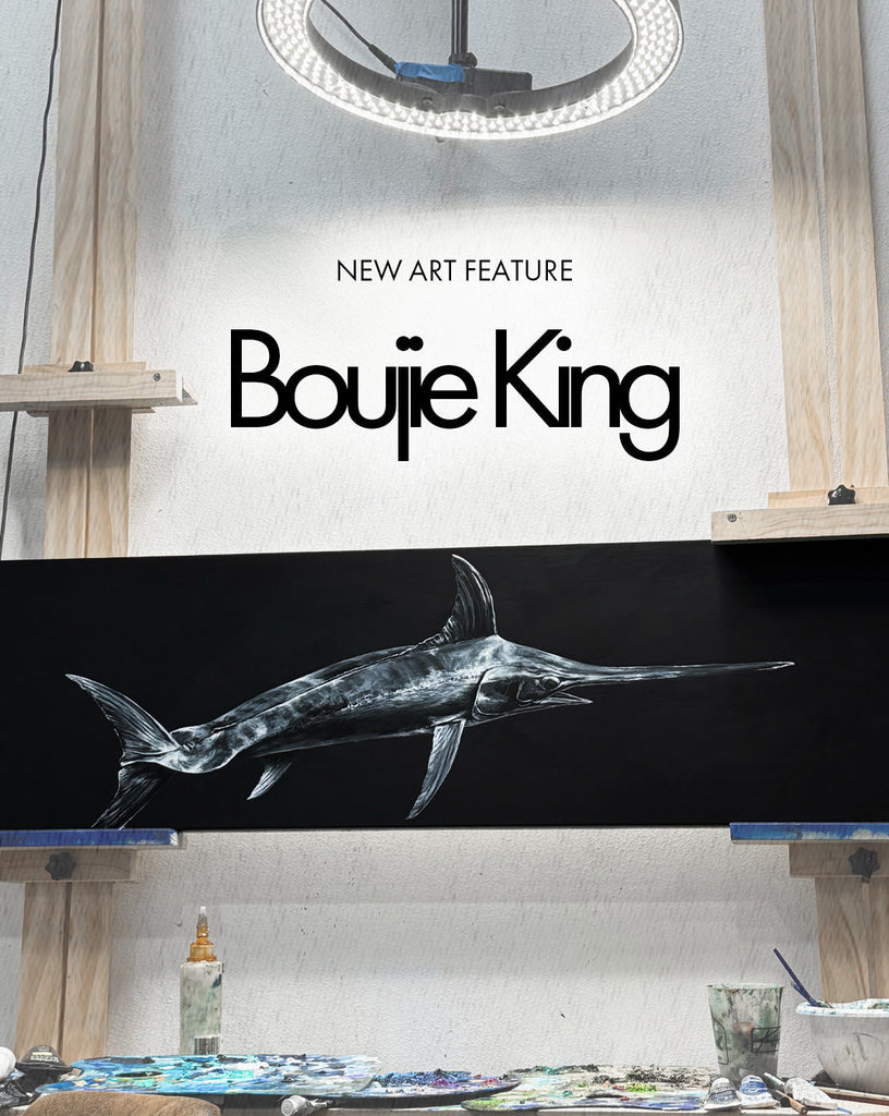 New Art Feature: The Boujie King