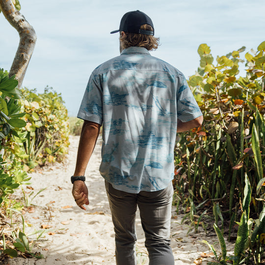 Offshore Dreamin' Islander Button Down Shirt