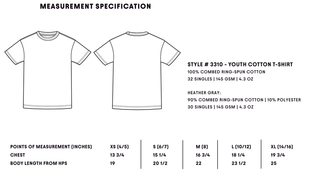 Camo Square Body - Youth T-Shirt