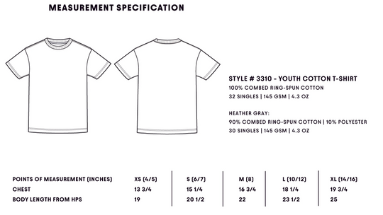 Camo Square Body - Youth T-Shirt