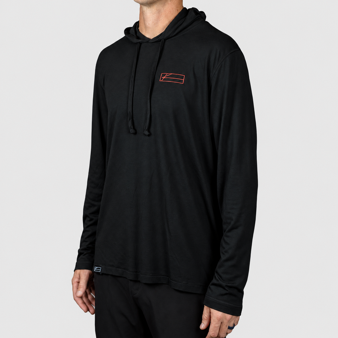 Big N Bad - Long Sleeve Hooded Fishing Shirt