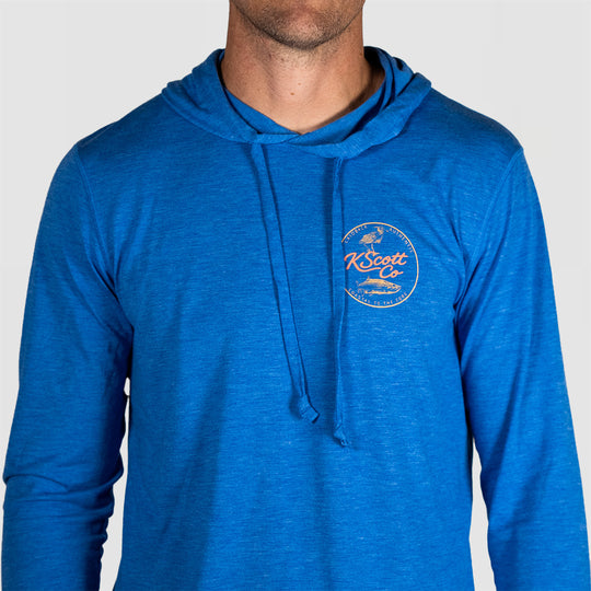 Coastal to the Core - Long Sleeve Hooded Fishing Shirt