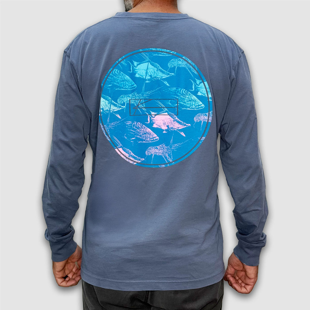 Divers Delight - Long Sleeve Fishing T-Shirt