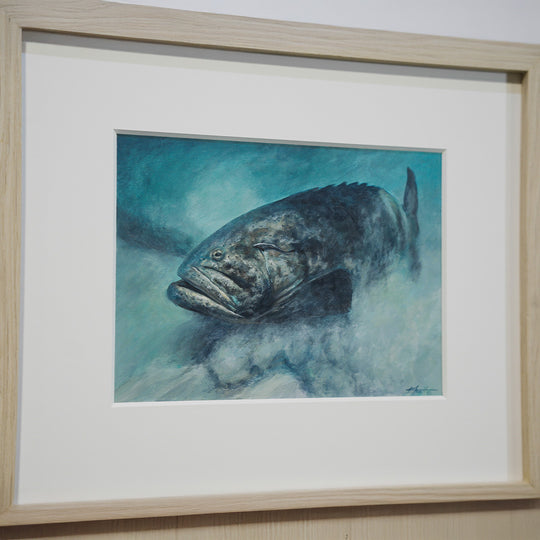 Goliath Grouper Marine Artwork