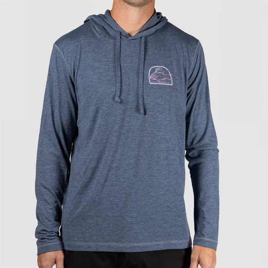 Hog Tied - Long Sleeve Hooded Fishing Shirt