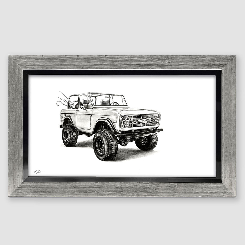 Salty Rims Pencil Truck Artwork