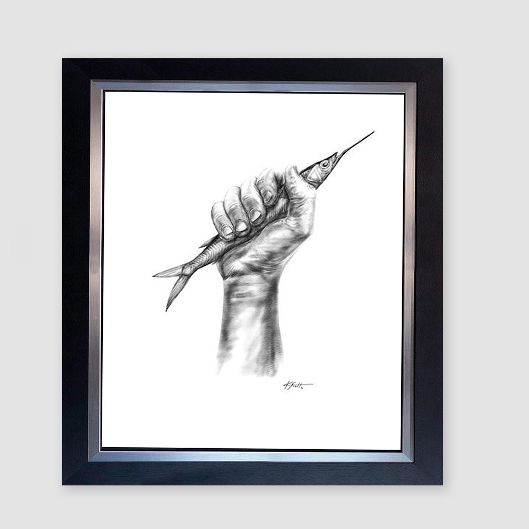 Baitworks Pencil Marine Artwork