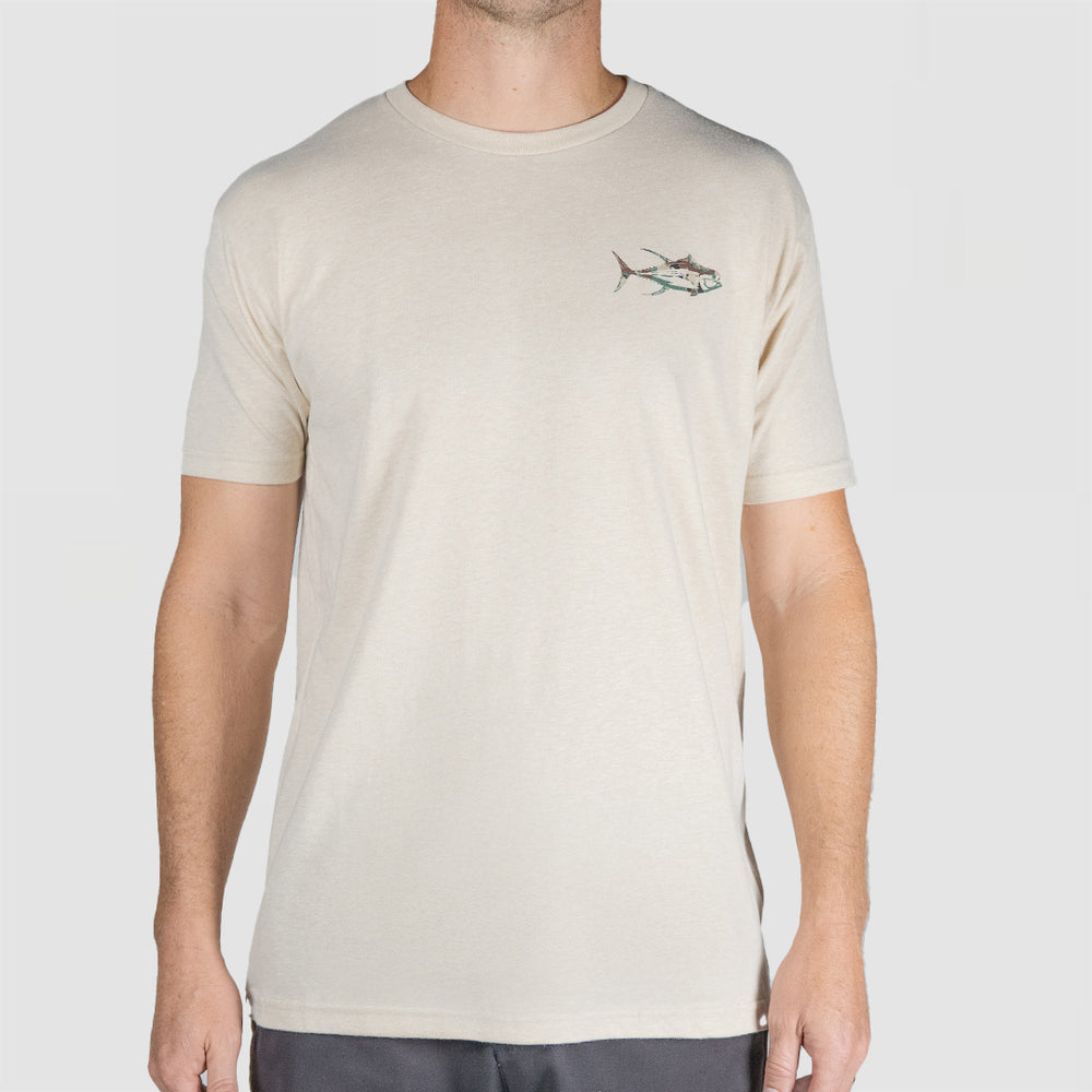 Camo Square Body Fishing T-Shirt