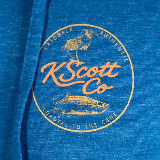 Coastal to the Core - Long Sleeve Hooded Fishing Shirt