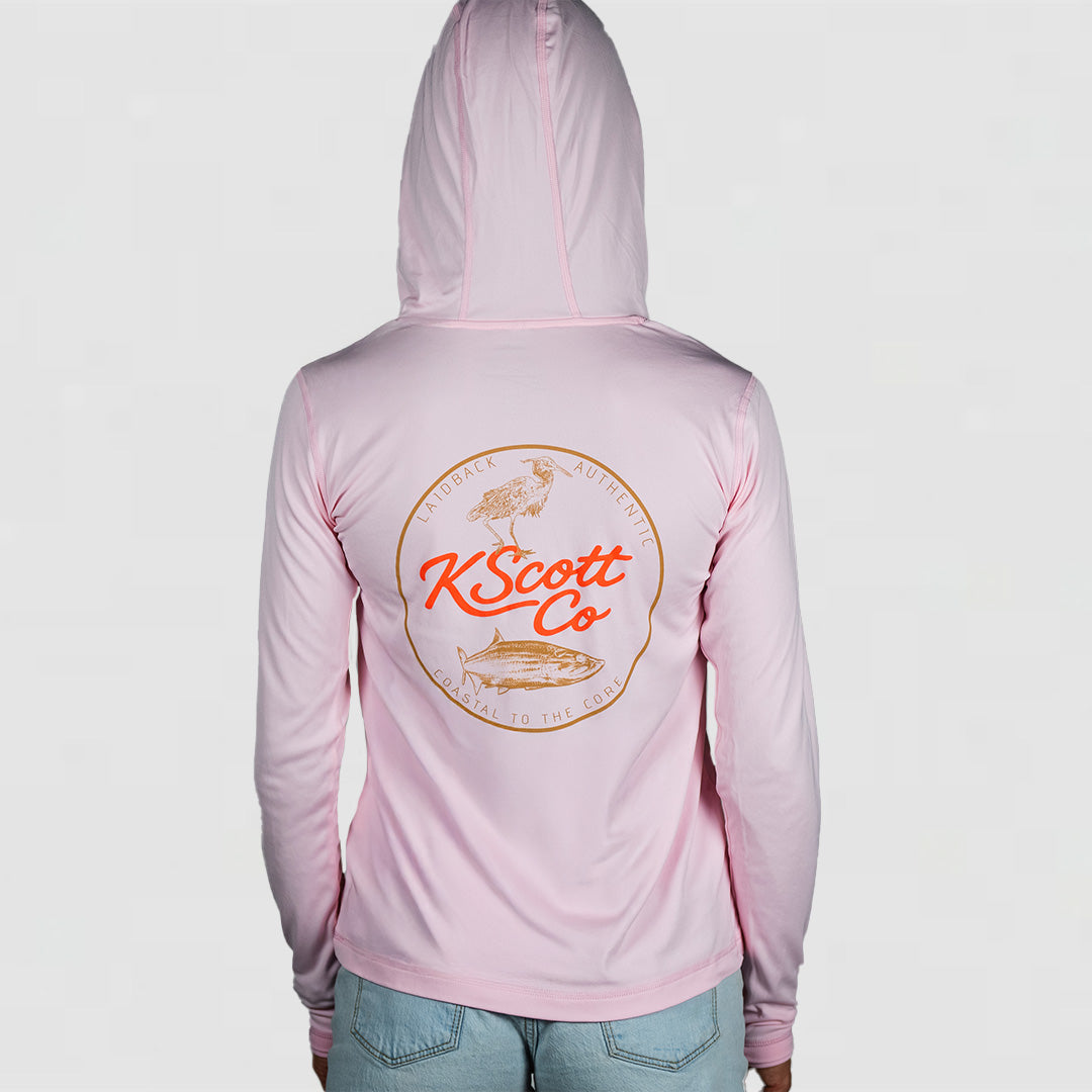 Coastal to the Core Performance Hoodie - Womans