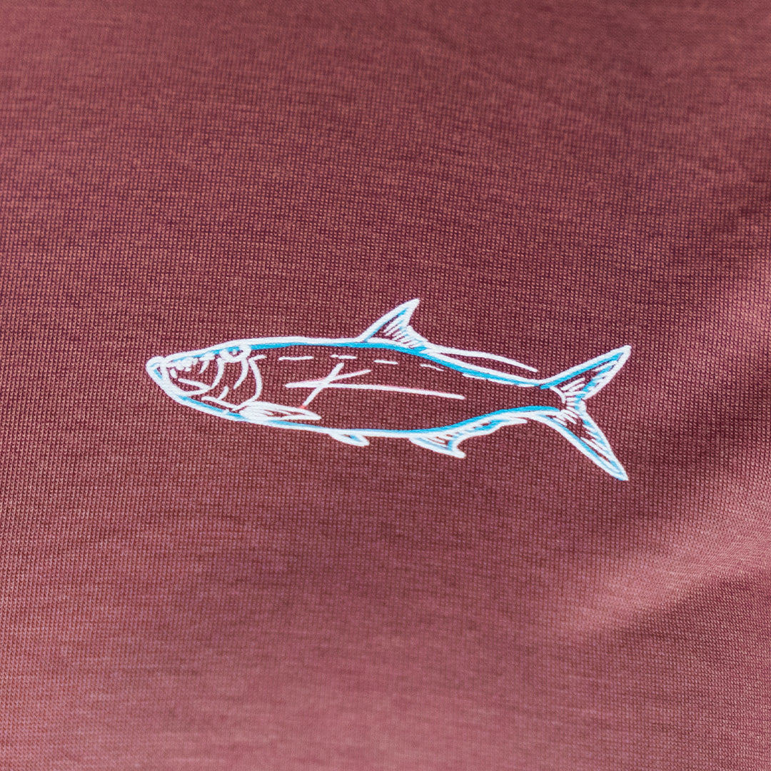 Chasin Tide - Womans Flowy Crop Tee