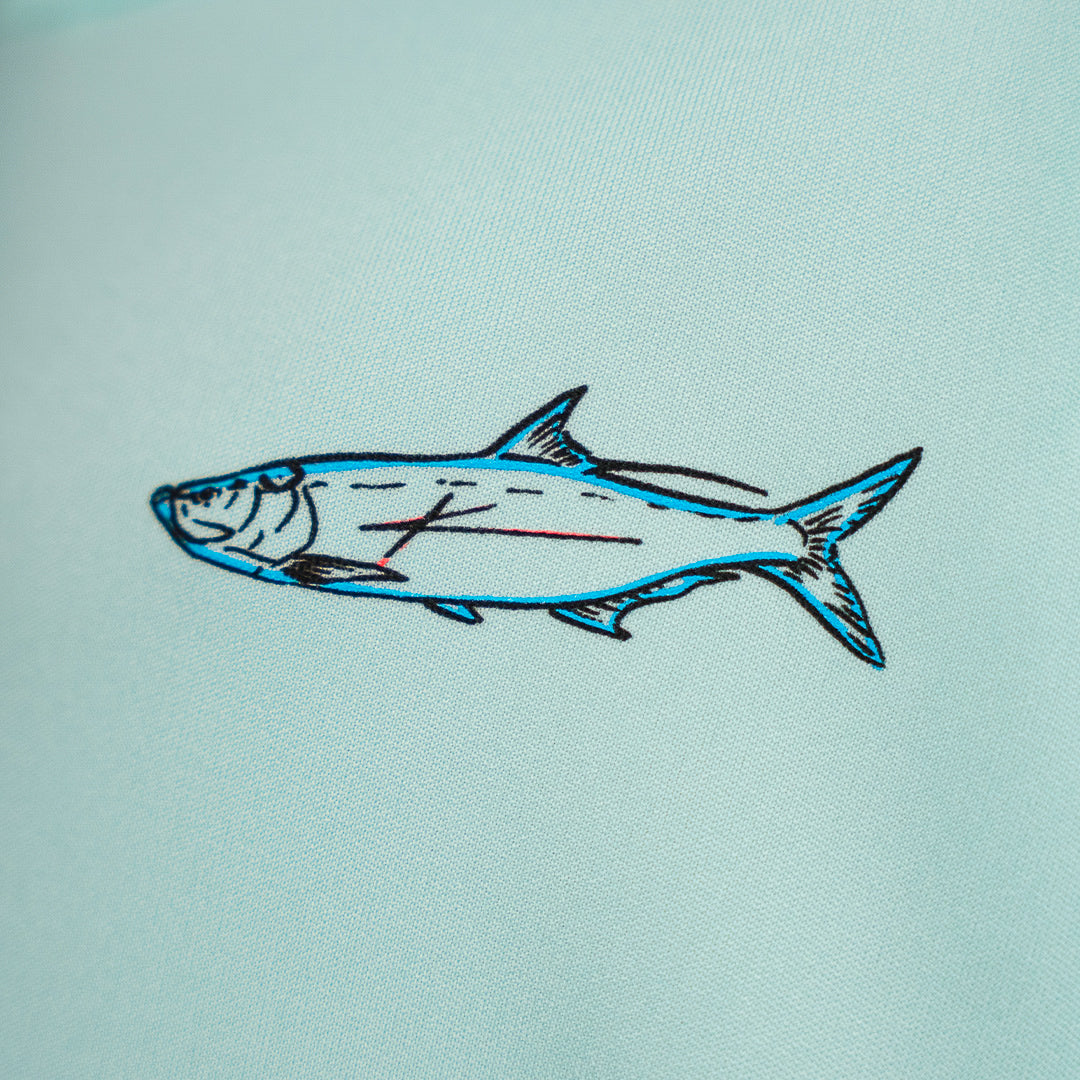 Chasin Tide - Youth LS Performance Hoodie