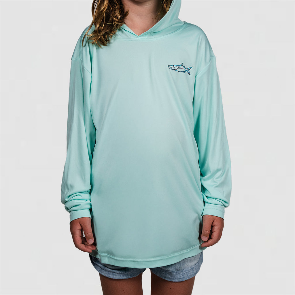 Chasin Tide - Youth LS Performance Hoodie