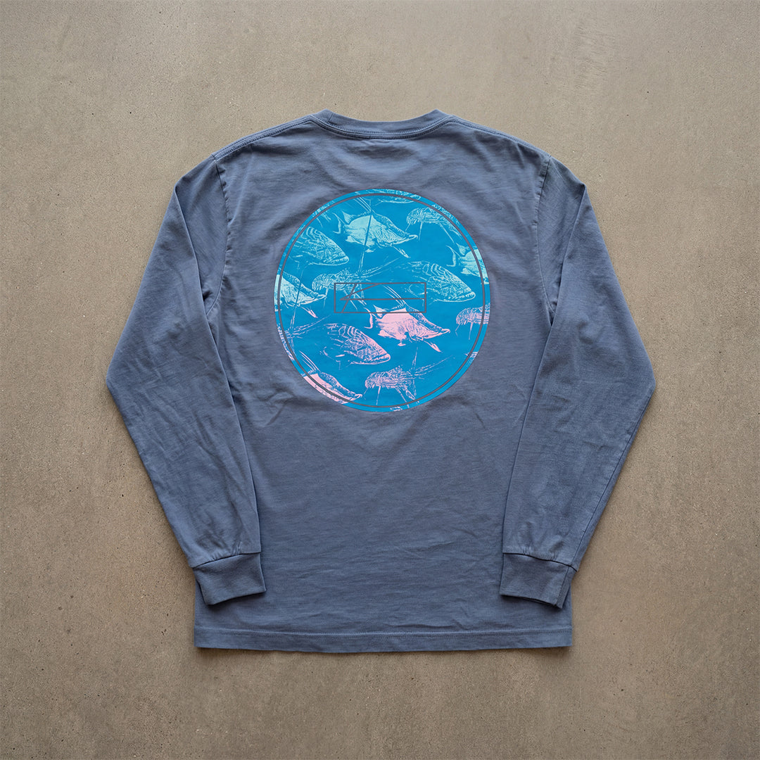Divers Delight - Long Sleeve Fishing T-Shirt – KScott Art