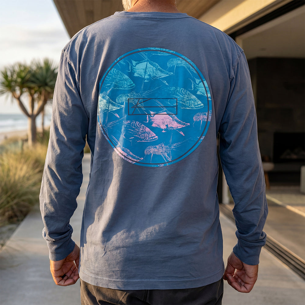 Divers Delight - Long Sleeve Fishing T-Shirt