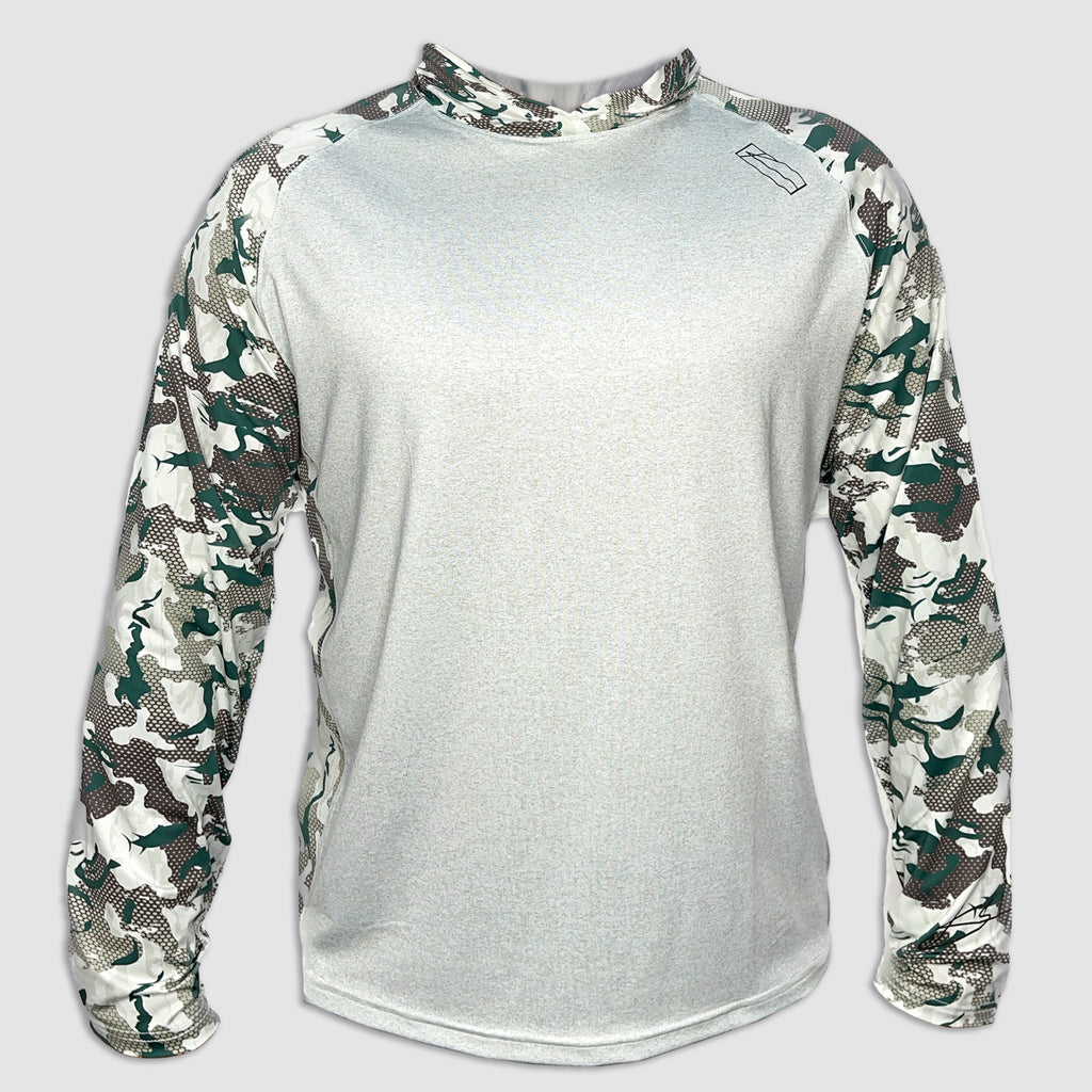 Rippin Tide Camo Hoodie - Forest