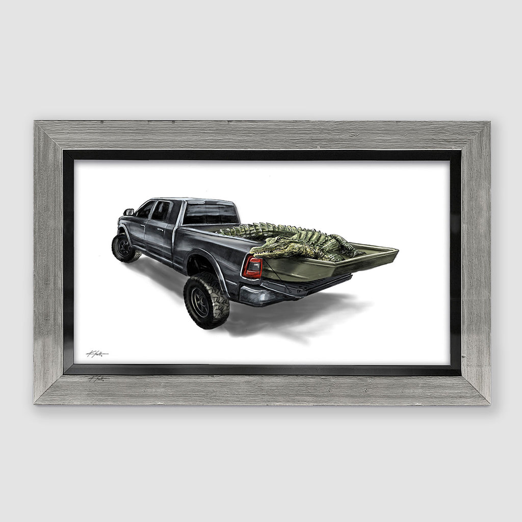 Gator Bites Truck Artwork