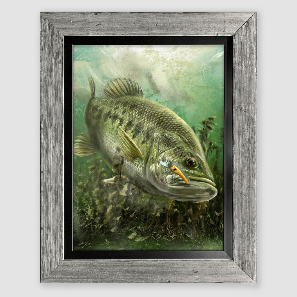 In the Weeds Freshwater Artwork