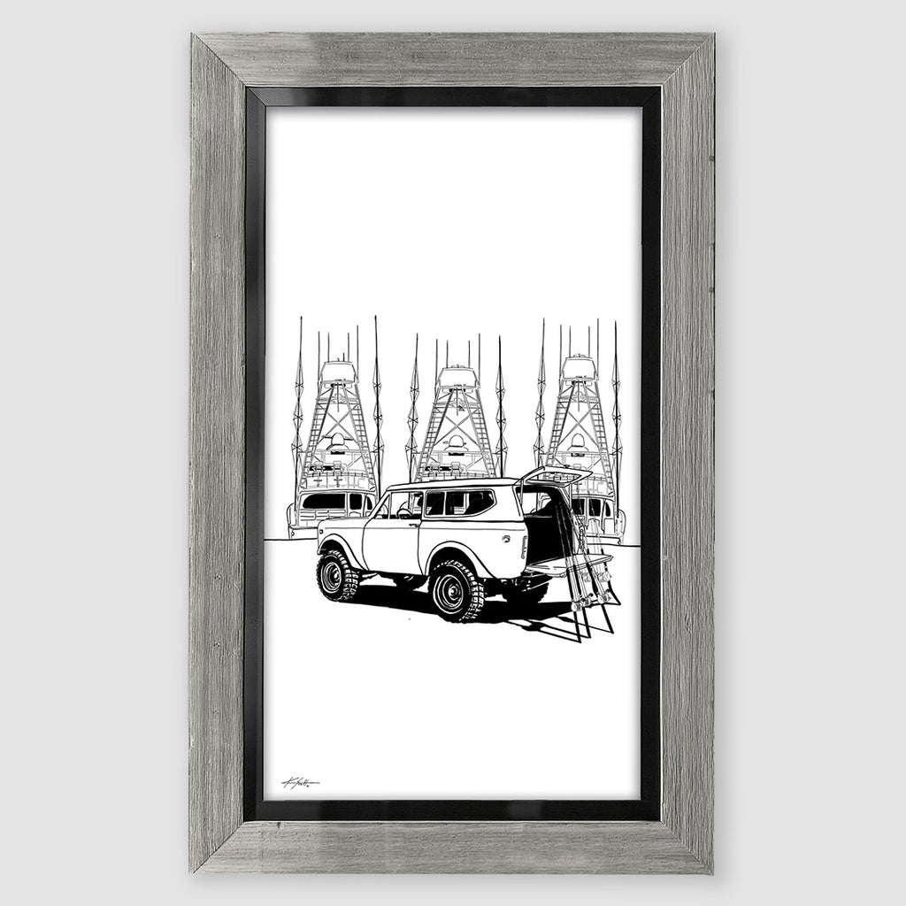 International Lineup Pencil Truck Artwork