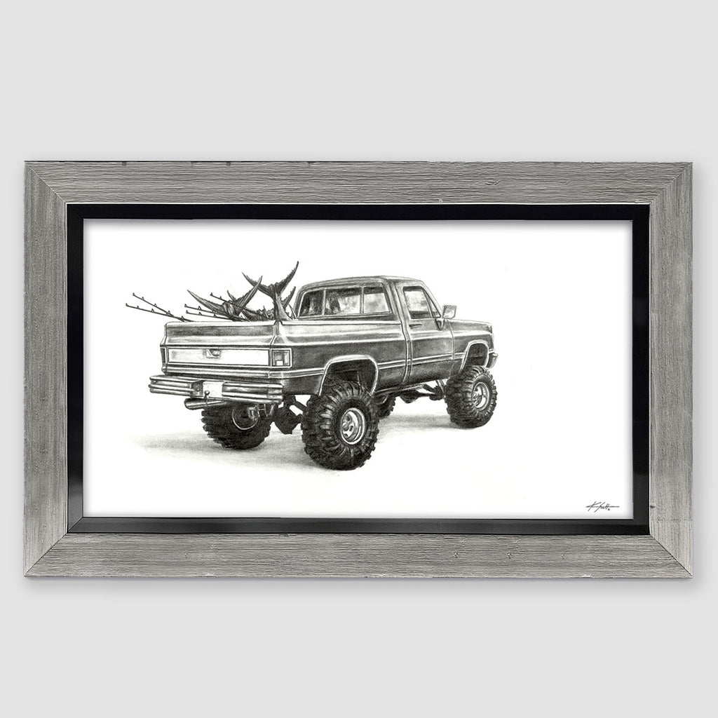 Merica Pencil Truck Artwork