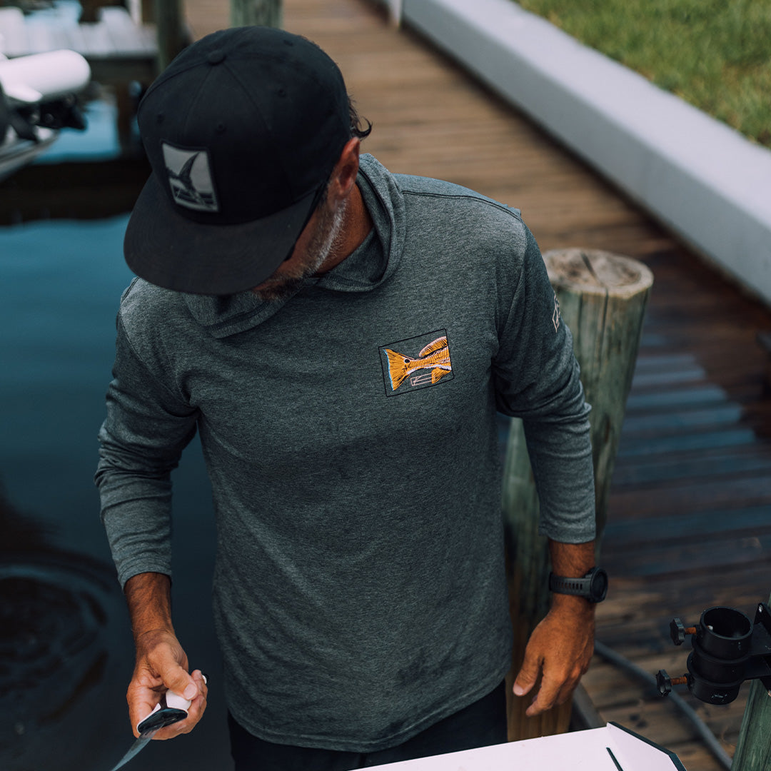 Redfish Tail Performance Hoodie