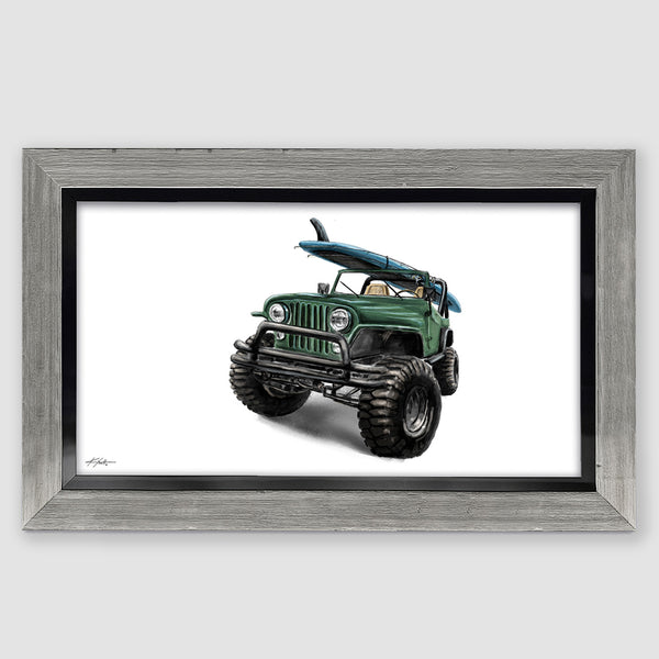 Solo Mission - Surf Jeep Art – KScott Art