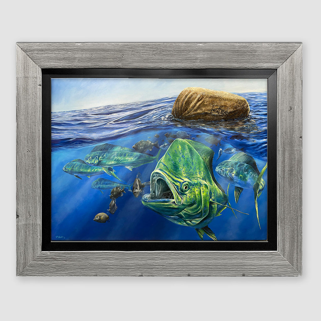 Square Grouper Marine Artwork