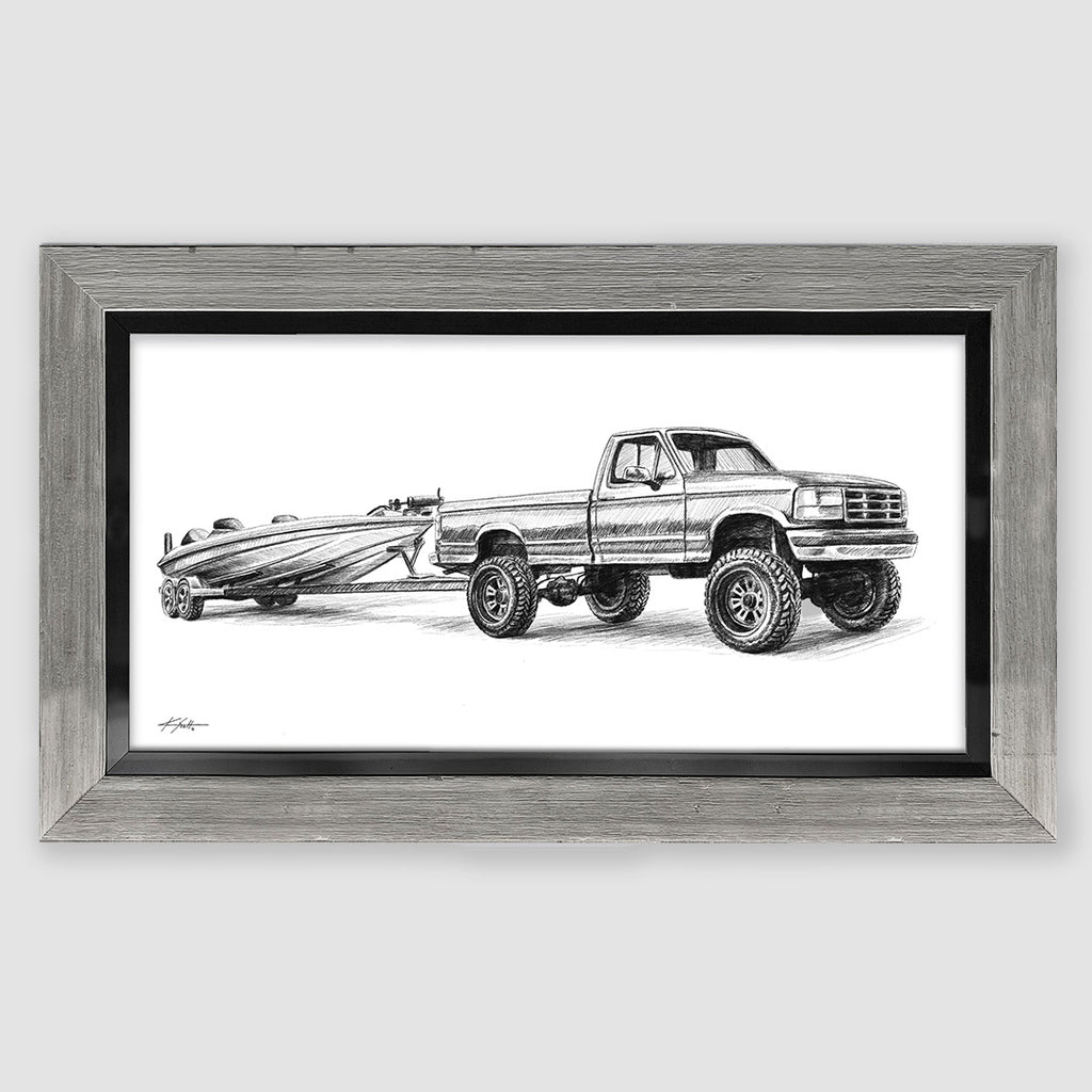 The Rigg Pencil Truck Artwork