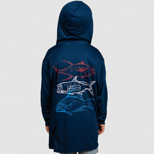 What a Country - Youth LS Performance Hoodie