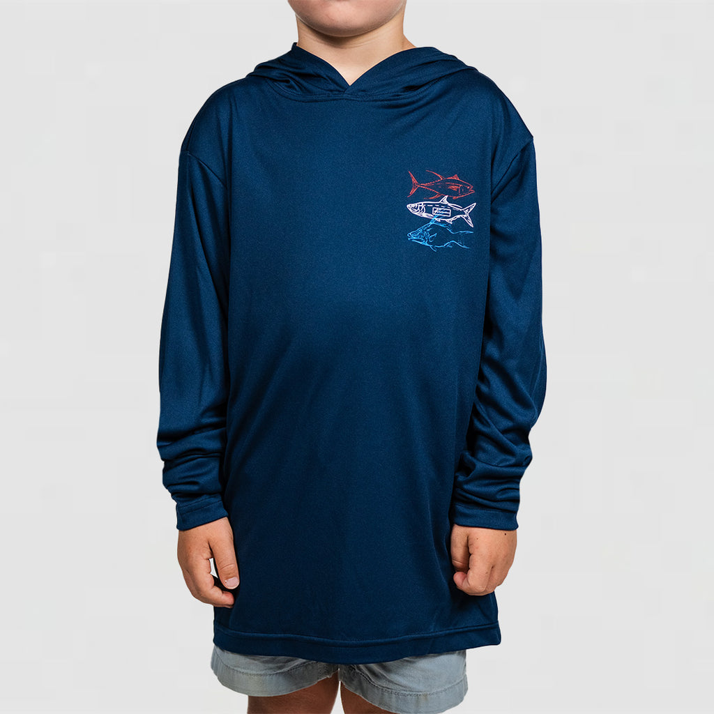 What a Country - Youth LS Performance Hoodie