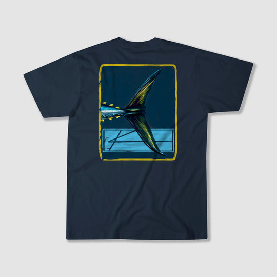 Painted Tuna Fishing T-Shirt