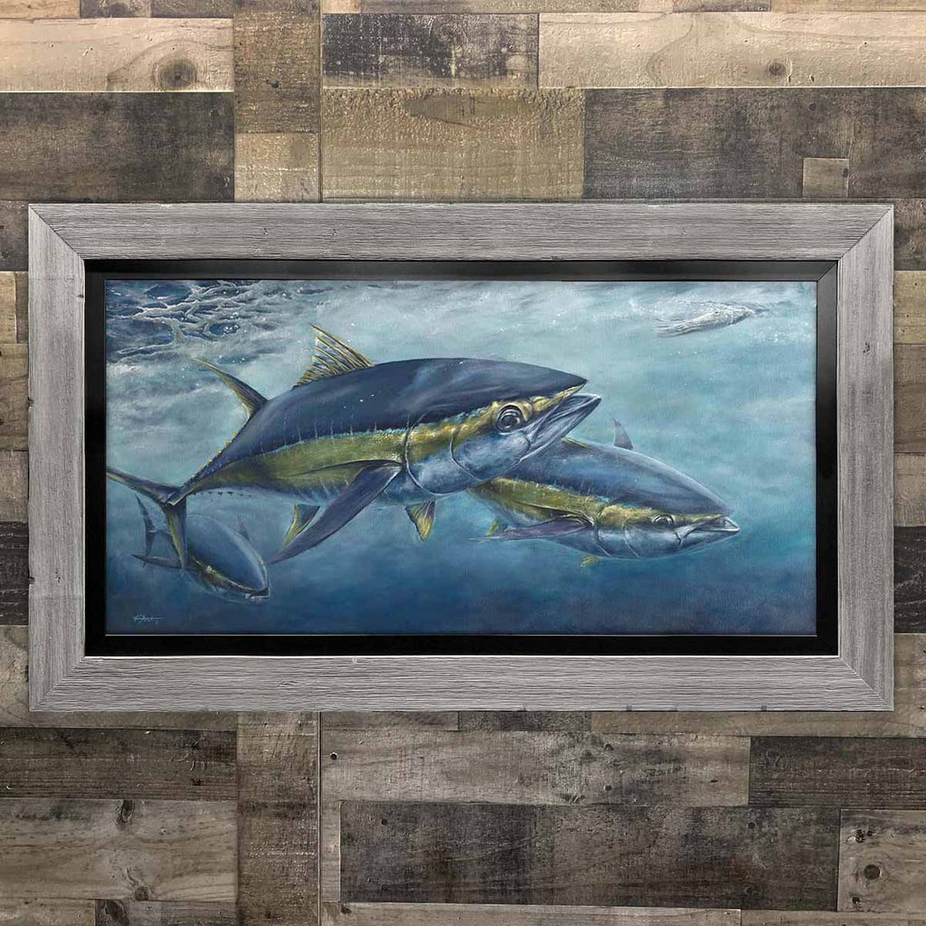 Yellowfin Tuna Oil Painting