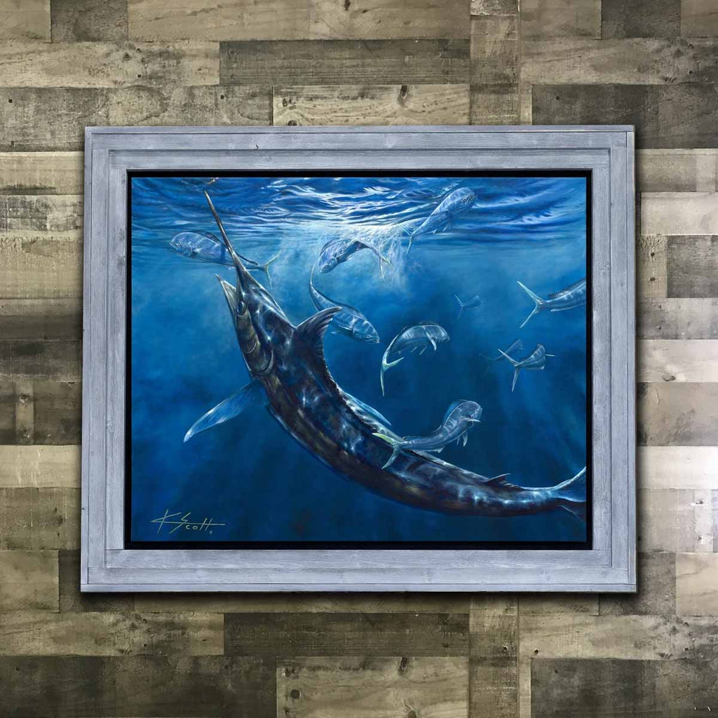 Marlin Framed Painting