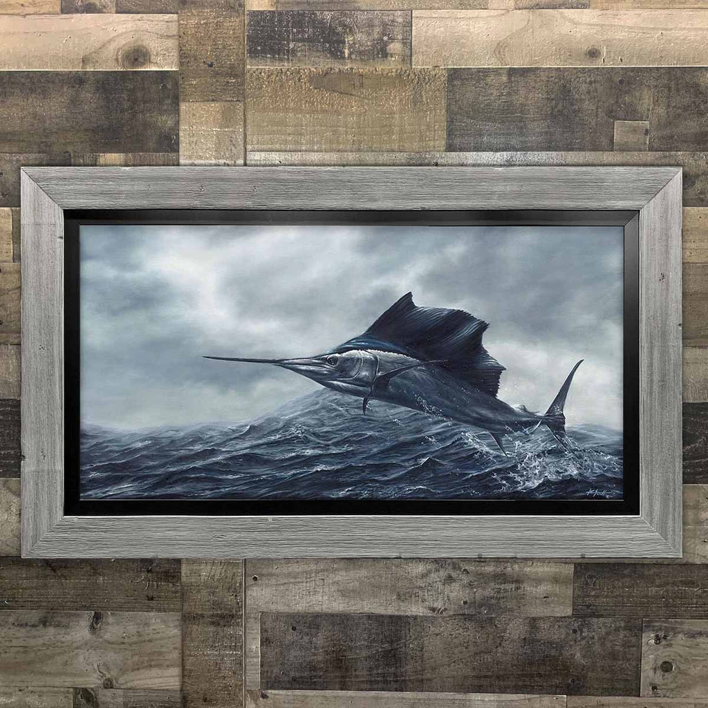 Atlantic Sailfish Framed Painting