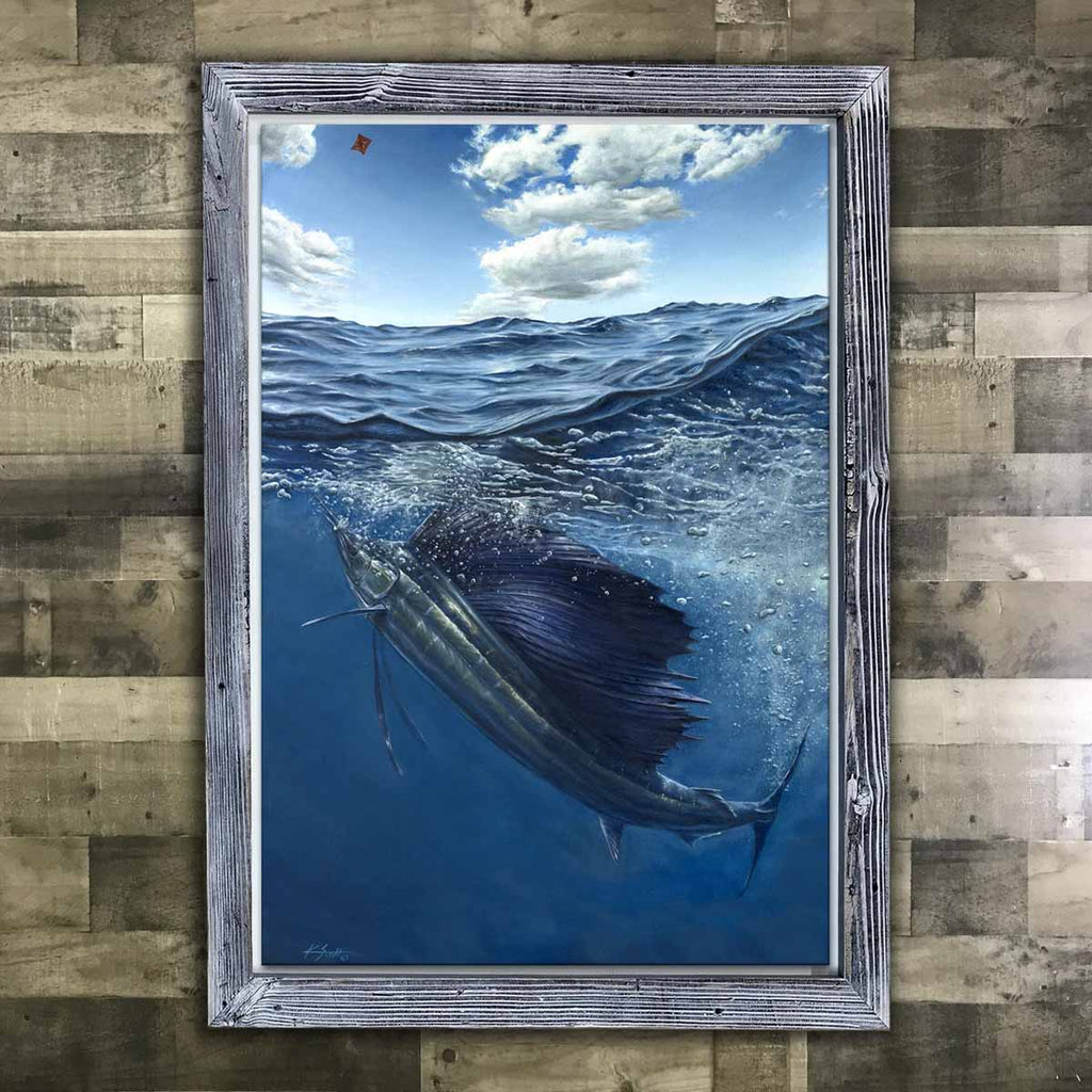 Sailfish Framed Artwork Prints