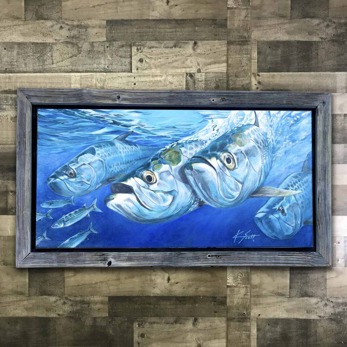 Jack Tarpon Fishing Art on X: Smallmouth Bass Wall Art Print